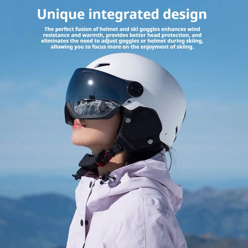 Casco Sci Universale Ergonomico per Adulti con Ventilazione Ottimale | Comfort e Sicurezza per Attività Invernali 4