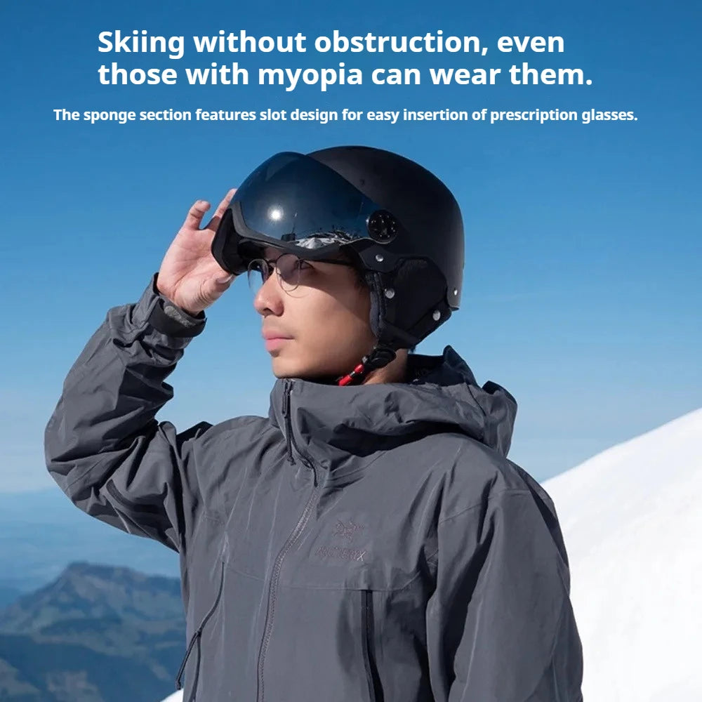 Casco Sci Universale Ergonomico per Adulti con Ventilazione Ottimale | Comfort e Sicurezza per Attività Invernali 5