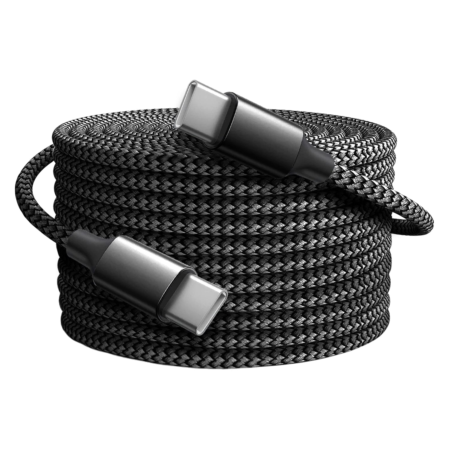 Cavo Tipo C | Cavo di Ricarica Rapida 60W per Smartphone e Tablet | Flessibile da 3m a 10m per Versatilità e Comfort 6