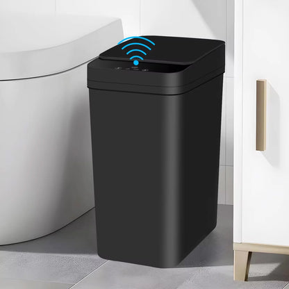 Cestino Automatico | 12 Litri con Sensore di Movimento e Design Compatto | Ideale per Spazi Ristretti 0