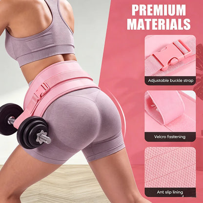 Cintura Fitness Regolabile | Supporto Ergonomico Antiscivolo per Allenamenti Efficaci con Isolamento di Precisione 2