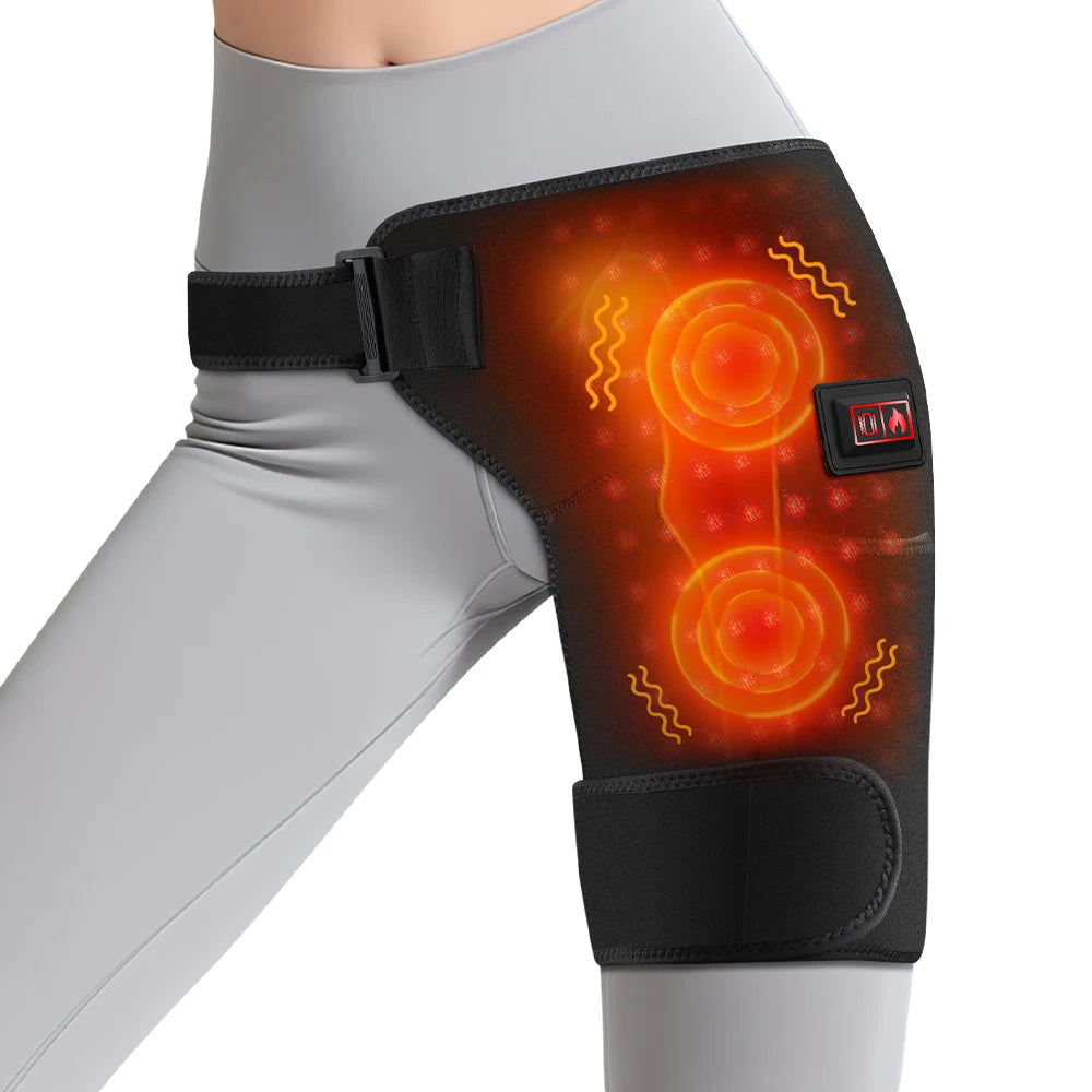 Cintura Riscaldata per Fianchi con Luce Rossa e Massaggio Vibration | Sollievo Muscolare per Schiena e Fianchi 6