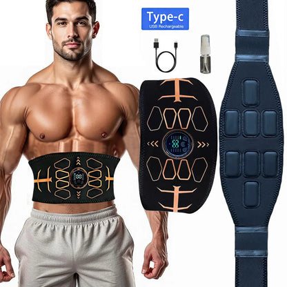 Cintura Tonificante EMS | Stimolatore Muscolare Ricaricabile con 10 Modalità | Allenamento Efficace per Tonificare e Rafforzare i Muscoli 0