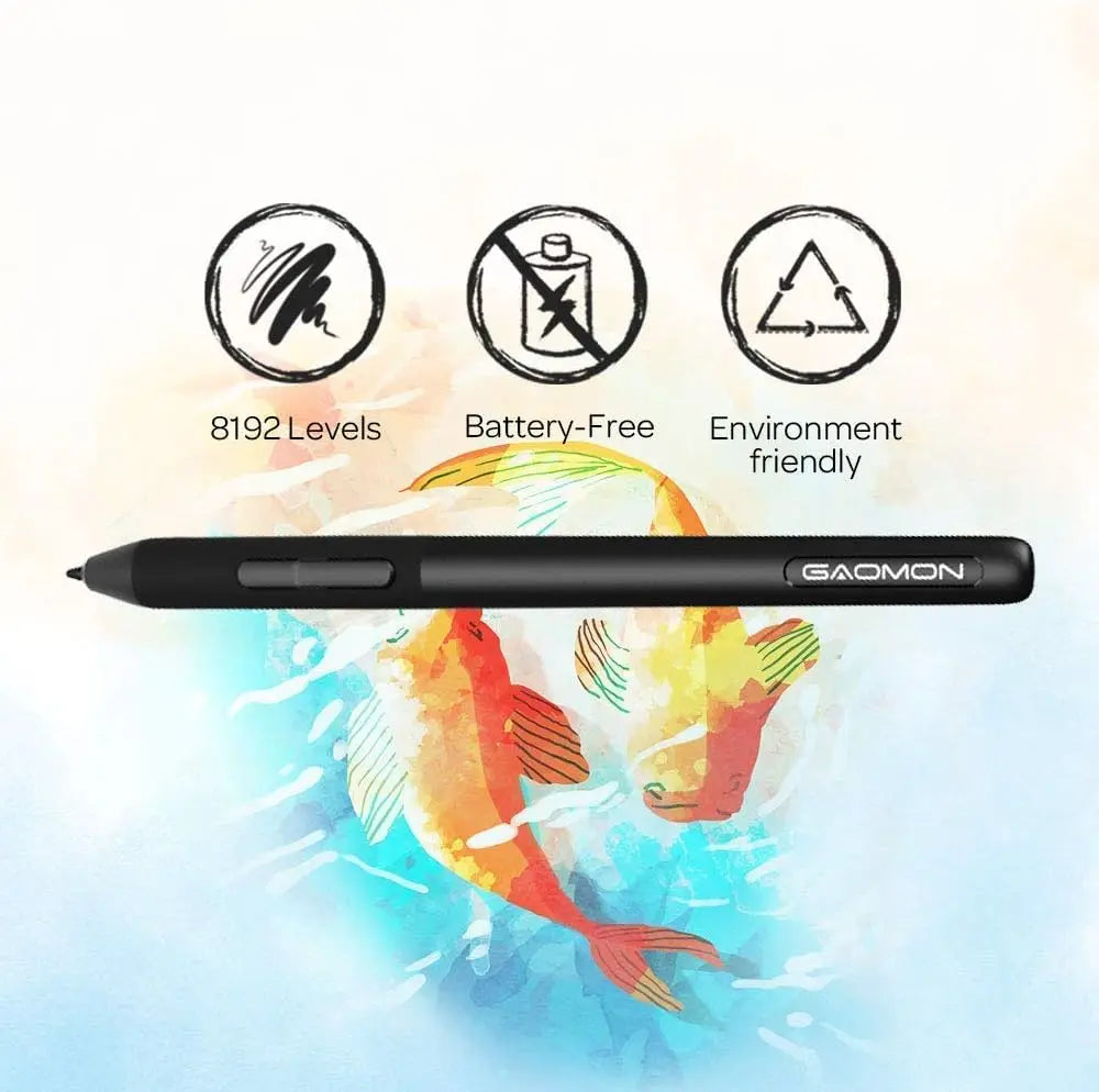Compatta | Tavoletta Grafica per Disegnare con 8192 Livelli di Pressione | Portatile e Ideale per Arte Digitale e Riunioni Online 2