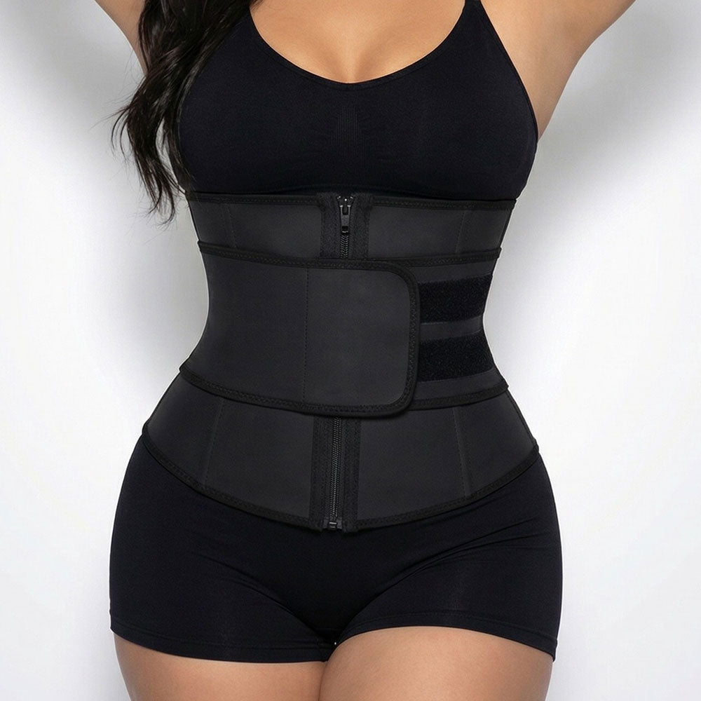 Compressione Doppia | Trainer per Vita con Cinghie Regolabili | Supporto per Allenamenti Sicuri 0