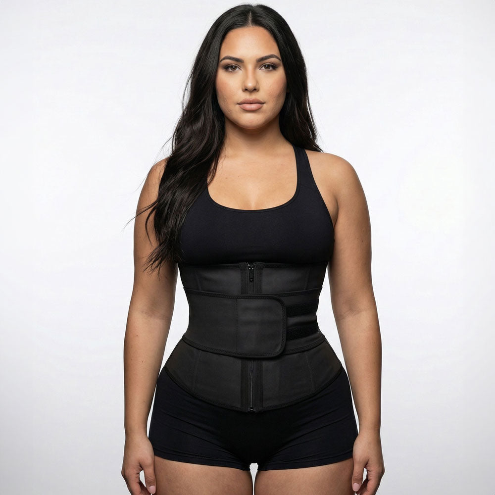 Compressione Doppia | Trainer per Vita con Cinghie Regolabili | Supporto per Allenamenti Sicuri 1