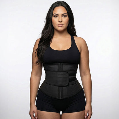 Compressione Doppia | Trainer per Vita con Cinghie Regolabili | Supporto per Allenamenti Sicuri 1
