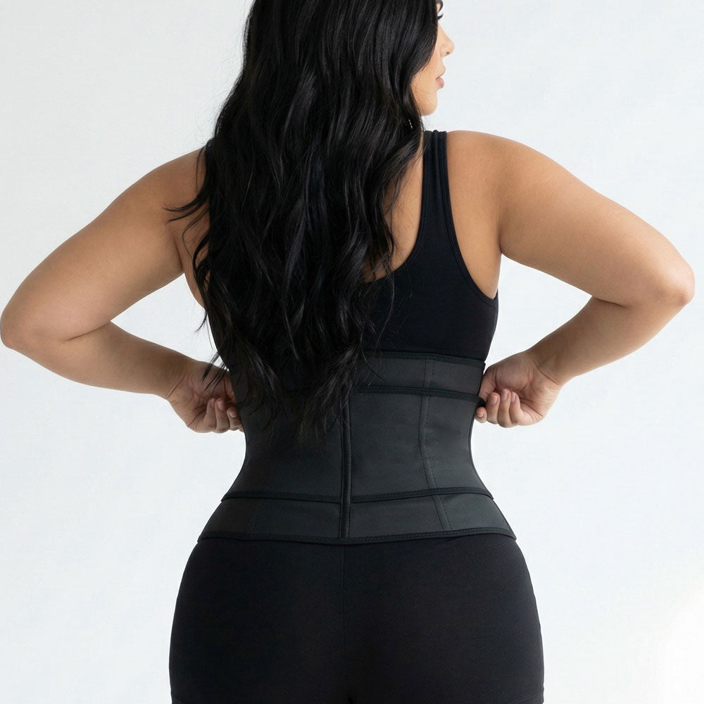 Compressione Doppia | Trainer per Vita con Cinghie Regolabili | Supporto per Allenamenti Sicuri 8