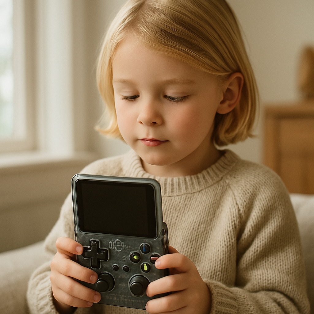 Console di Gioco Portatile | 25.000 Giochi Retro con Schermo HD | Compatta e Pronta per Divertimento in Movimento 1