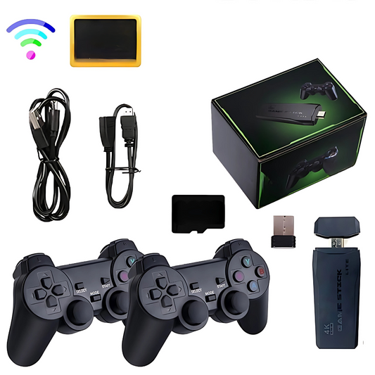 Console di Videogiochi Retrò | 10.000 Giochi con Controller Wireless Ð Divertimento Infinito per Famiglie 0