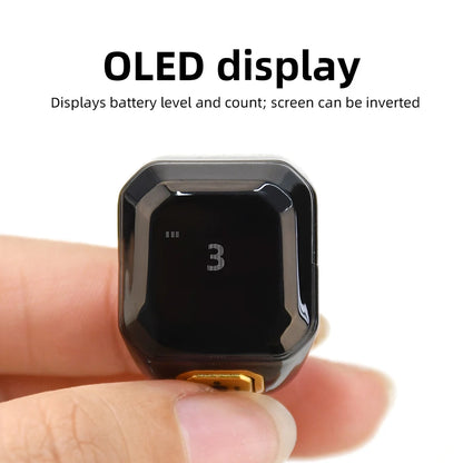 Contatore Smart | Anello Bluetooth con Display OLED e Vibrazione | Monitoraggio Preghiere in Tempo Reale 2