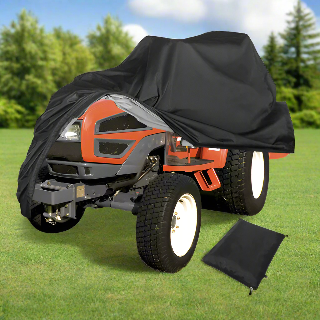 Universal Waterproof Lawn Mower Cover in 420D Fabric | Full Protection for All Weather Conditions