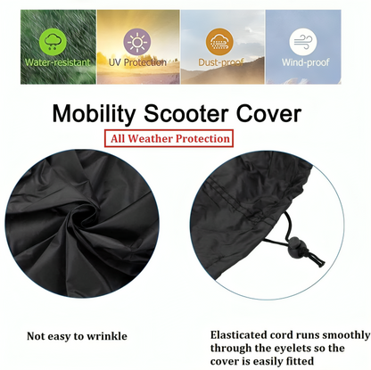 Universal Waterproof Lawn Mower Cover in 420D Fabric | Full Protection for All Weather Conditions
