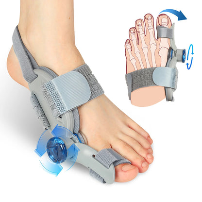 Correttore Alluce Valgo Unisex | Dispositivo Regolabile in Silicone per Alleviare il Dolore e Migliorare la Postura 1