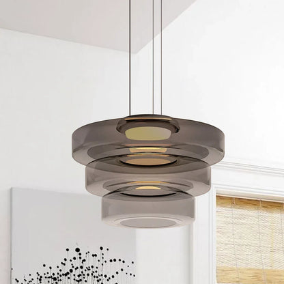 CristalloVerde | Elegante Lampada a Sospensione Moderna in Vetro Verde 14
