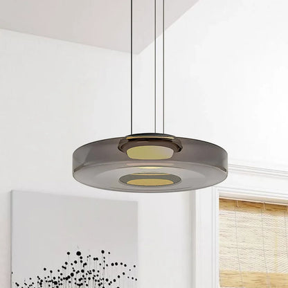 CristalloVerde | Elegante Lampada a Sospensione Moderna in Vetro Verde 15