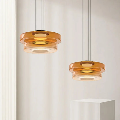 CristalloVerde | Elegante Lampada a Sospensione Moderna in Vetro Verde 6