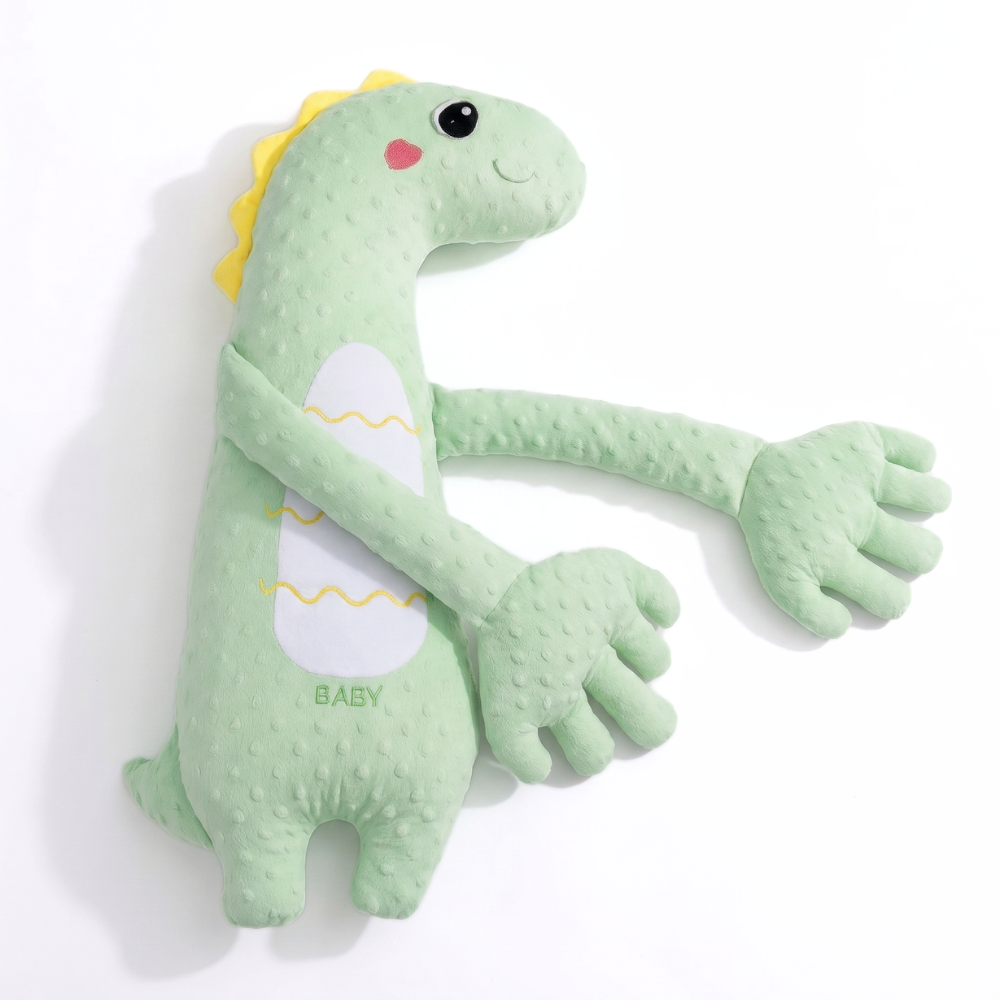 CuddleNest | Peluche Compagno di Sonno Morbido con Braccia Lunghe | Comfort Rilassante per Bambini 12