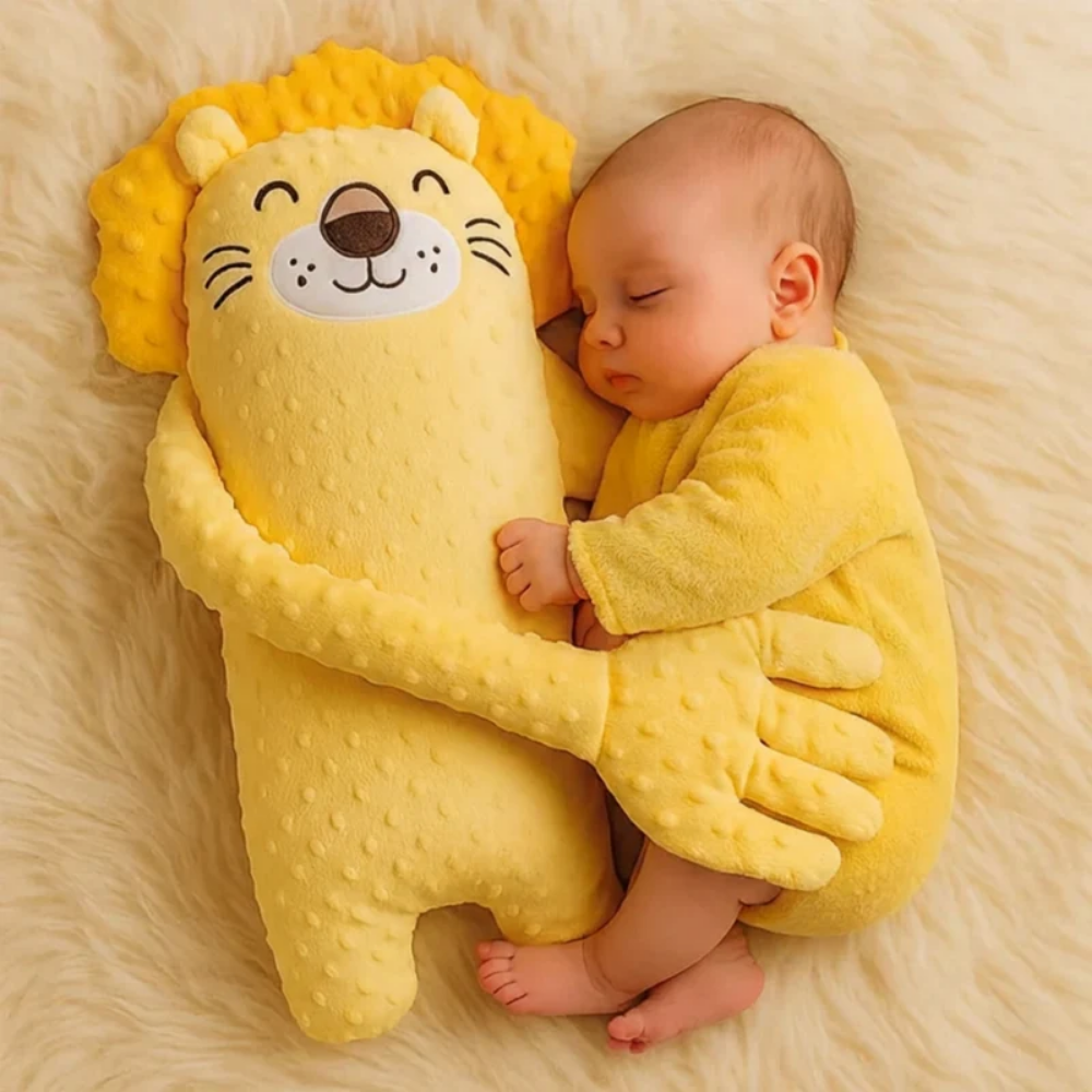 CuddleNest | Peluche Compagno di Sonno Morbido con Braccia Lunghe | Comfort Rilassante per Bambini 7