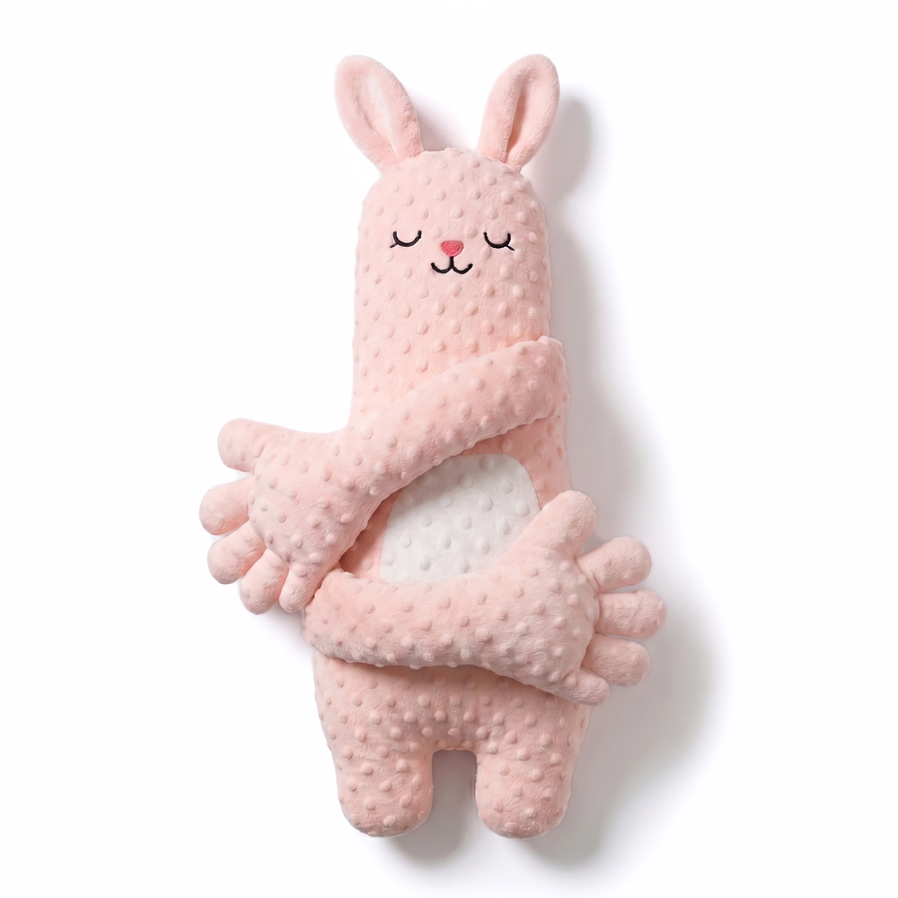 CuddleNest | Peluche Compagno di Sonno Morbido con Braccia Lunghe | Comfort Rilassante per Bambini 9