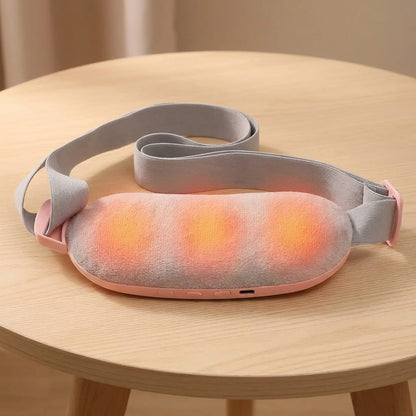 Cuscinetto Termico Mestruale Senza Fili con Vibrazione e 3 Livelli di Calore - Comfort e Libertà di Movimento per Rilassamento Totale 8