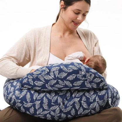 Cuscino Allattamento Ergonomico con Supporto Regolabile in Cotone per Comfort e Sicurezza durante l'Allattamento 9