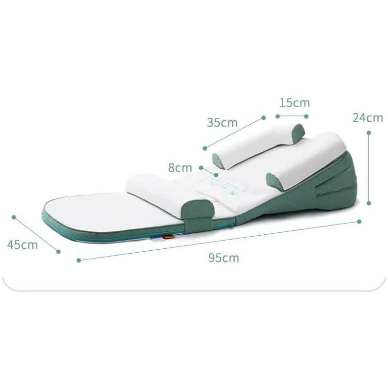 Cuscino Antireflusso Neonato Ergonomico con Inclinazione per Sonno Sicuro e Confortevole 7