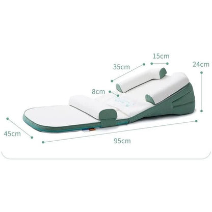 Cuscino Antireflusso Neonato Ergonomico con Inclinazione per Sonno Sicuro e Confortevole 7