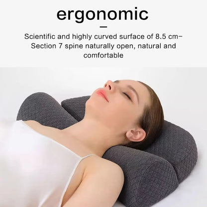 Cuscino Cervicale Ergonomico | Cuscino Memory Foam con Design Sagomato | Supporto Ideale per Dormire di Fianco 4