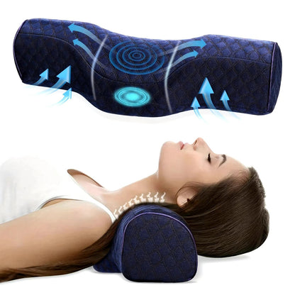 Cuscino Cervicale Ergonomico con Memory Foam per Supporto Ottimale | Cuscino Ortopedico per Sonno Ristoratore 2