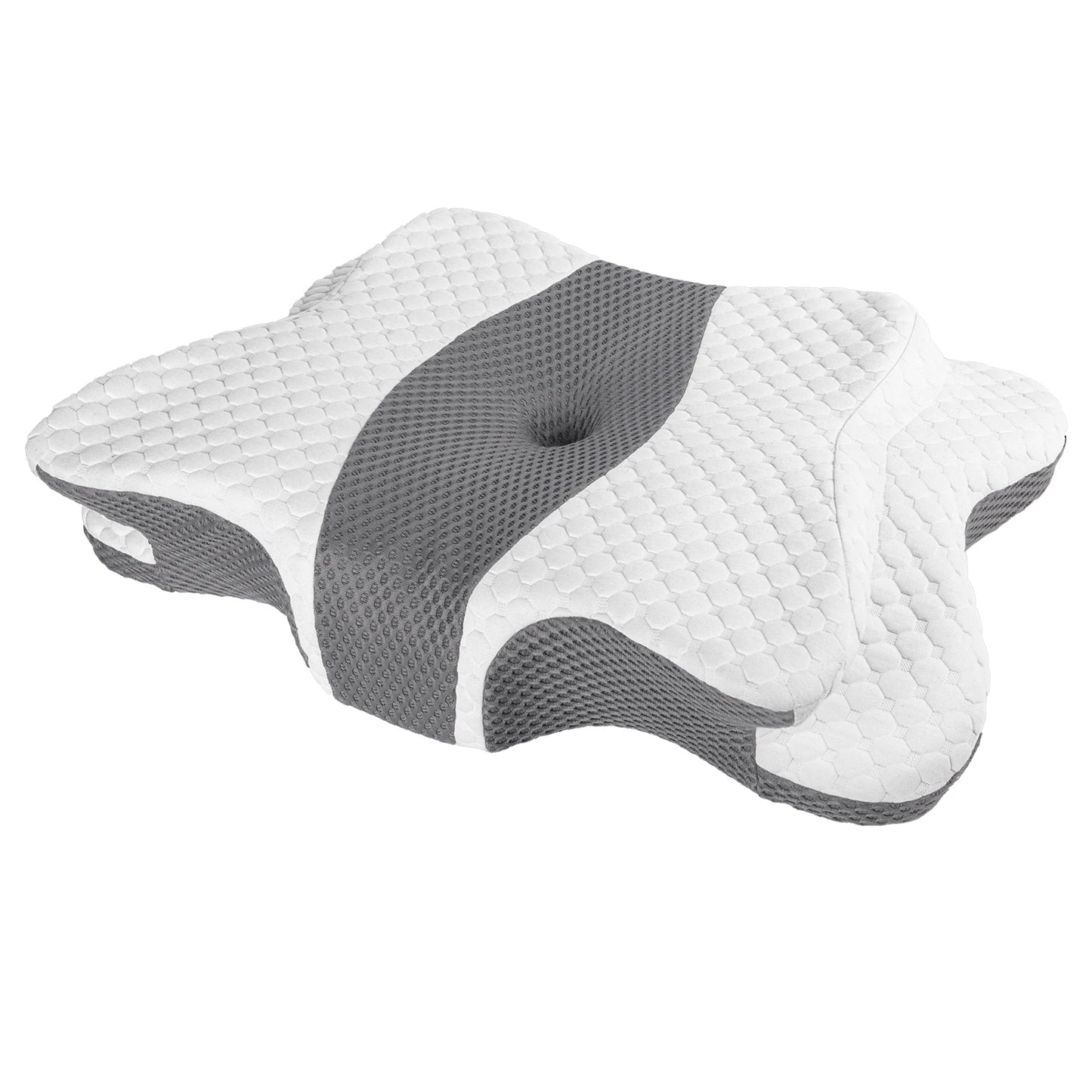 Cuscino Cervicale Ergonomico in Memory Foam con Design a Farfalla | Supporto Ottimale per Sonno Ristoratore 6
