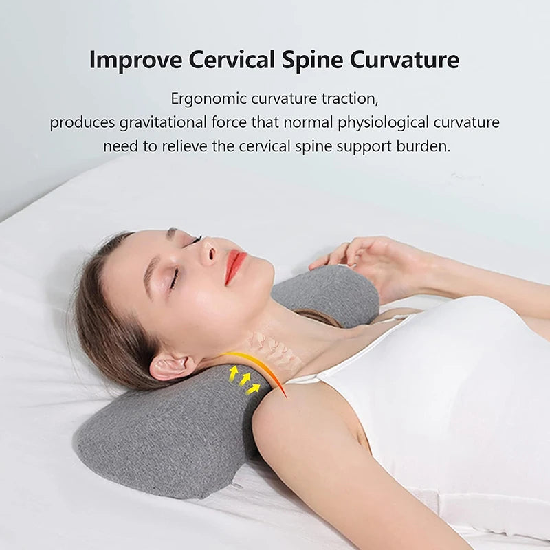 Cuscino Cervicale Ergonomico in Memory Foam con Rivestimento Traspirante | Supporto Ideale per un Sonno Ristoratore 5