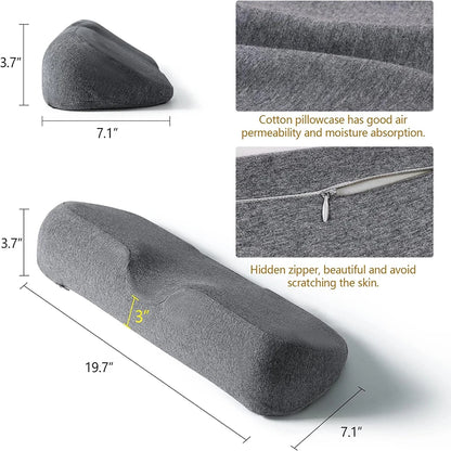 Cuscino Cervicale Ergonomico in Memory Foam con Rivestimento Traspirante | Supporto Ideale per un Sonno Ristoratore 6