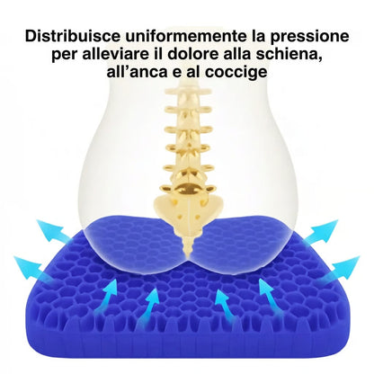 Cuscino Ergonomico Cervicale con Supporto Ottimale in Gel per Sonno Ristoratore 3