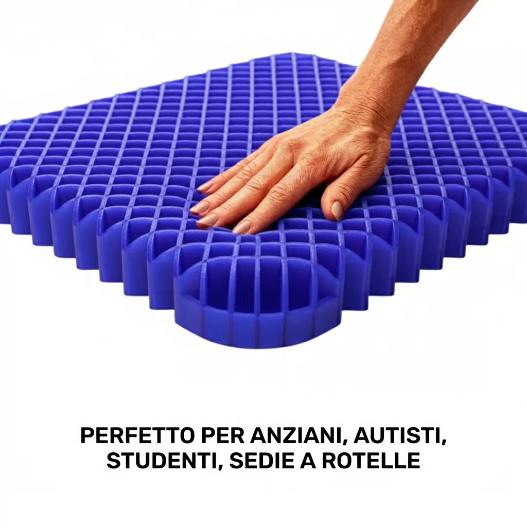 Cuscino Ergonomico Cervicale con Supporto Ottimale in Gel per Sonno Ristoratore 4