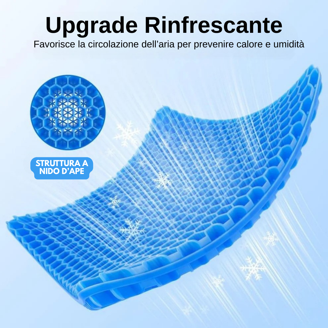 Cuscino Ergonomico Cervicale con Supporto Ottimale in Gel per Sonno Ristoratore 7