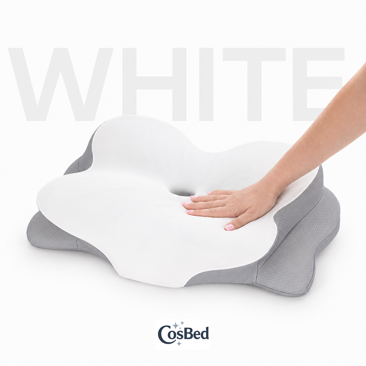 Cuscino Ergonomico Cervicale in Memory Foam con Design Multizona | Supporto per Comfort Notturno e Sonno Ristoratore 0