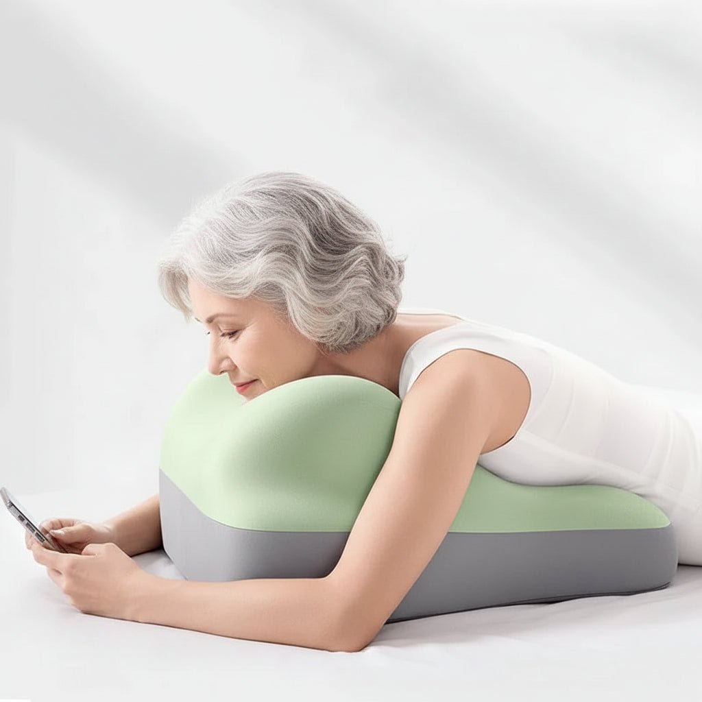 Cuscino Ergonomico Cervicale in Memory Foam con Design Traspirante | Supporto Ottimale per un Sonno Ristoratore 4