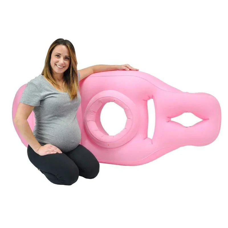 Cuscino Gravidanza Ergonomico | Cuscino Gonfiabile per Comfort Notturno per Donne Incinte 1