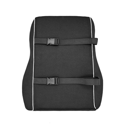 Cuscino Lombare Ergonomico in Memory Foam con Supporto Posturale per Sollievo Mal di Schiena in Auto e Sedia