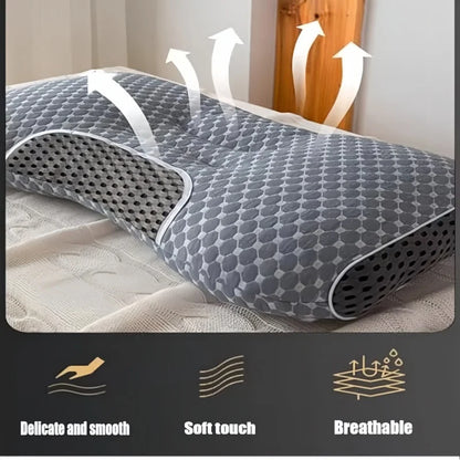 Cuscino Memory Cervicale | Supporto Ergonomico con Tessuto Traspirante | Cuscino Ortopedico per Sonno Ristoratore 2