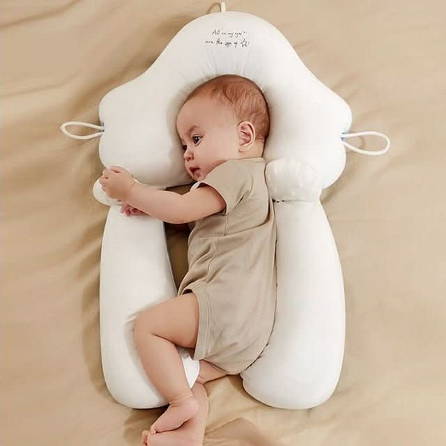 Cuscino per Neonati | Cuscino Ergonomico con Supporto Traspirante | Comfort Ottimale per Sonno Ristoratore 0