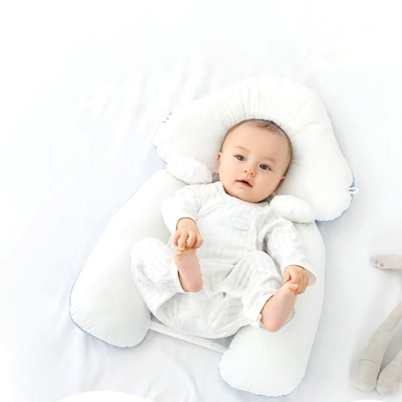 Cuscino per Neonati | Cuscino Ergonomico con Supporto Traspirante | Comfort Ottimale per Sonno Ristoratore 4