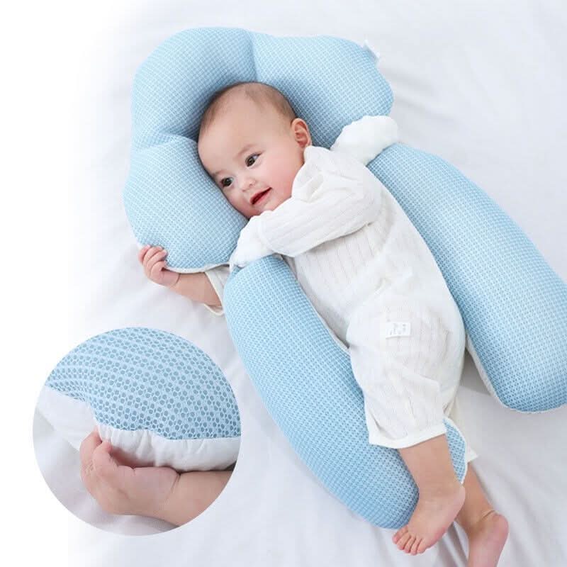 Cuscino per Neonati | Cuscino Ergonomico con Supporto Traspirante | Comfort Ottimale per Sonno Ristoratore 9