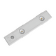 Argento / Larghezza 20 cm x Altezza 4 cm