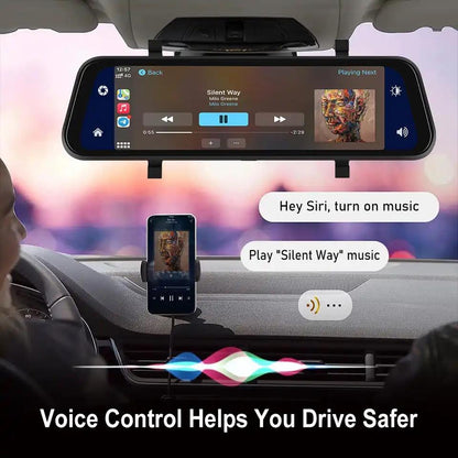 Car Dash Cam | Car Camera with Dual HD 720P Recording | Night Vision and GPS for Advanced Security