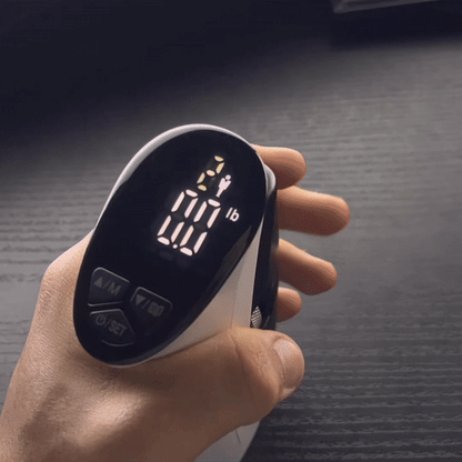Dinamometro Elettronico | Dispositivo Digitale per Misurazione della Forza di Presa con Display LED | Allenamento Efficace per Mani Forti 4