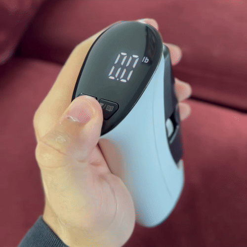 Dinamometro Elettronico | Dispositivo Digitale per Misurazione della Forza di Presa con Display LED | Allenamento Efficace per Mani Forti 7