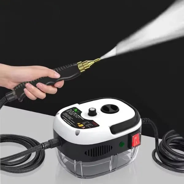 Portable Steam Cleaner | High-Pressure Cleaning Machine with Included Accessories | Ideal for Car and Kitchen