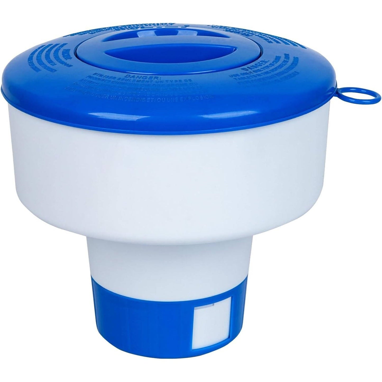 Floating Pool Dispenser with Adjustable Flow Control | Capacity for 4 Tablets for Crystal Clear Water